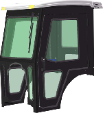 Bobcat Cab and Enclosure - CT225, CT230, CT235